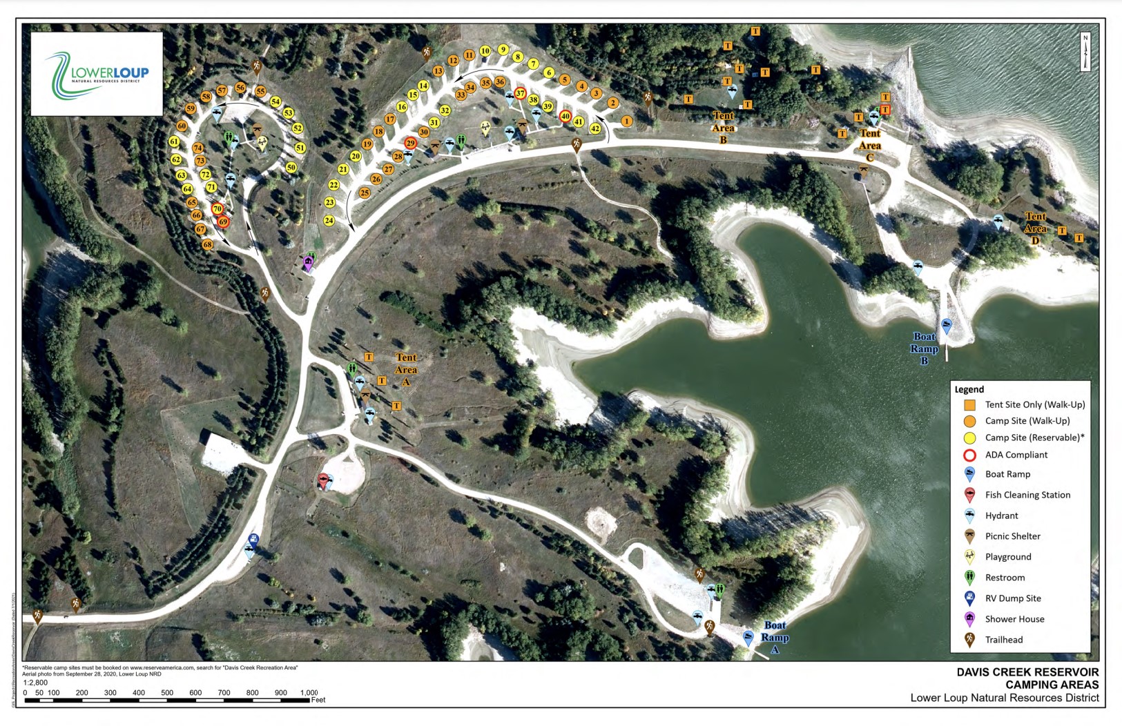 RV Camping Fee Increase Slated for Davis Creek Recreation Area Lower
